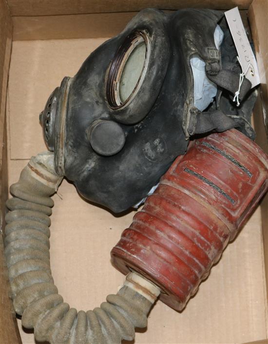 A WWII gas mask